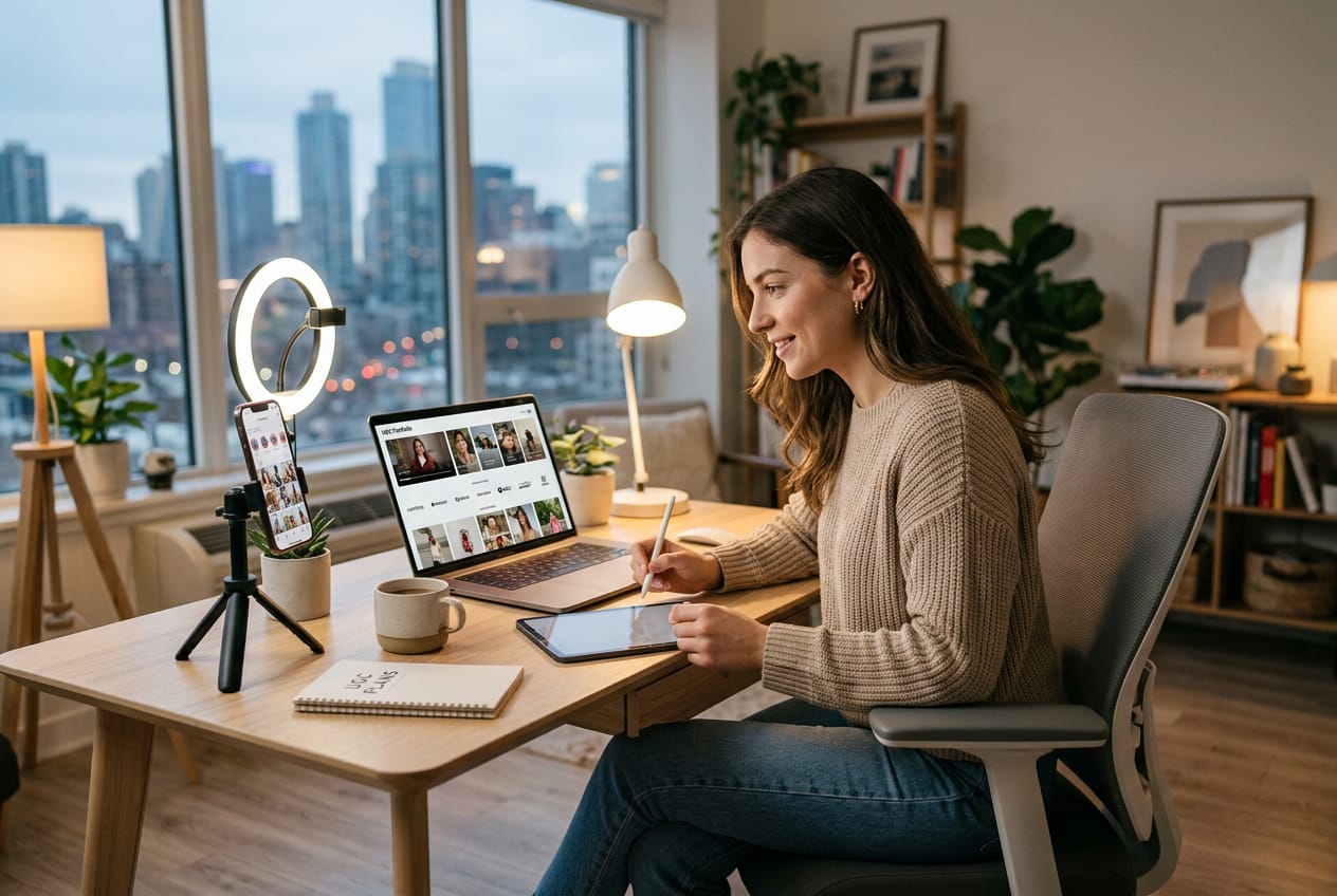 Featured image for How to Build a UGC Creator Portfolio in 2026